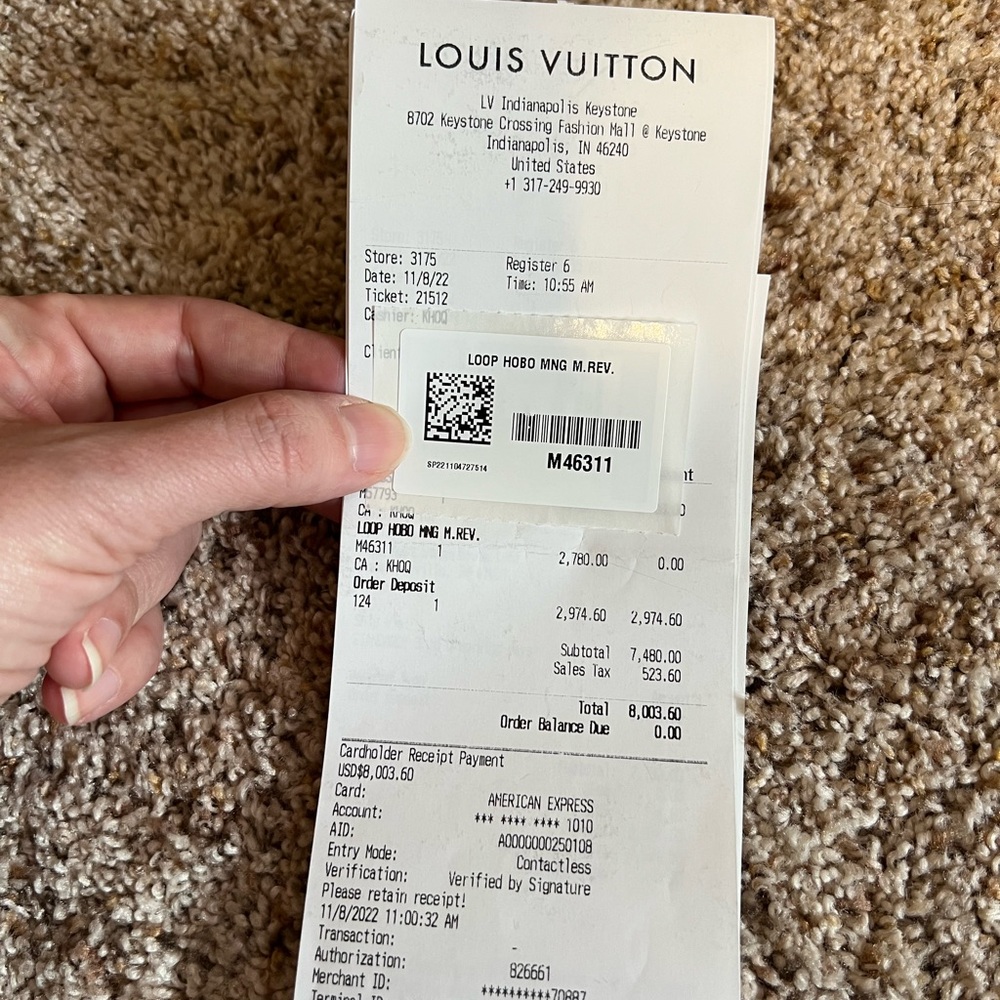 Louis Vuitton Loop Hobo in Monogram - Picture 9 of 16